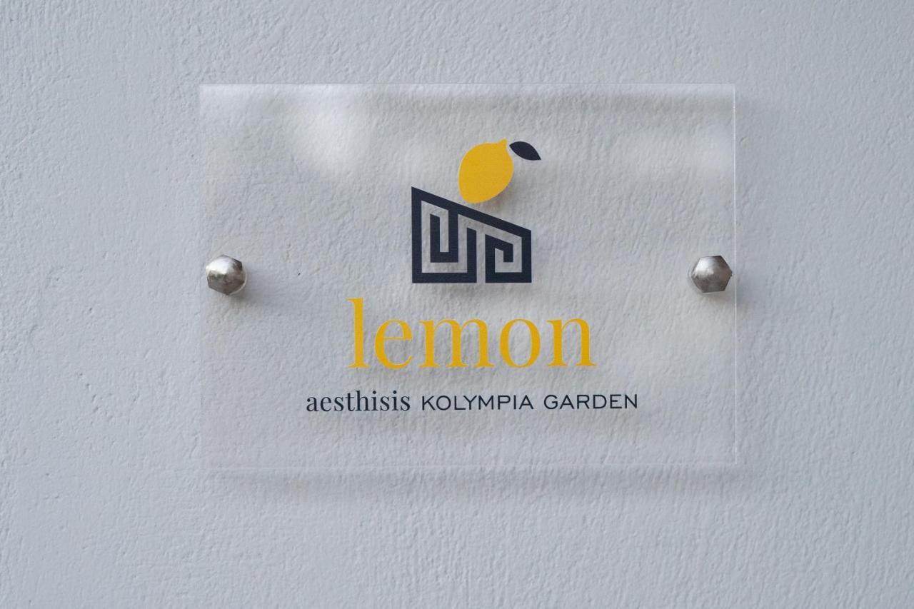 Aesthisis Sensational Accommodation Kolymbia Exterior foto